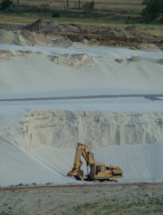 добыча стекольных песков на Елшанском месторождении