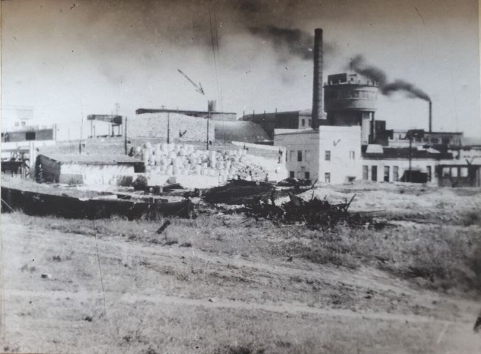 Стеклотарный завод 1940-е